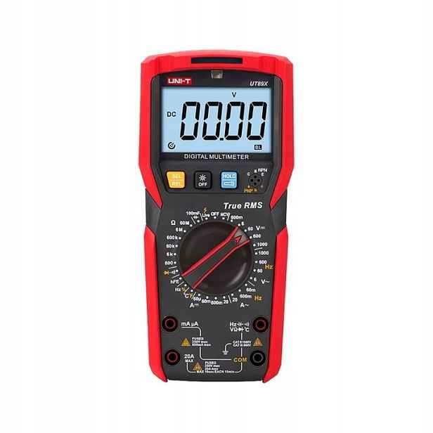 Univerzální Digitální Multimetr Měřič Proudu UT89X True Rms Termosonda