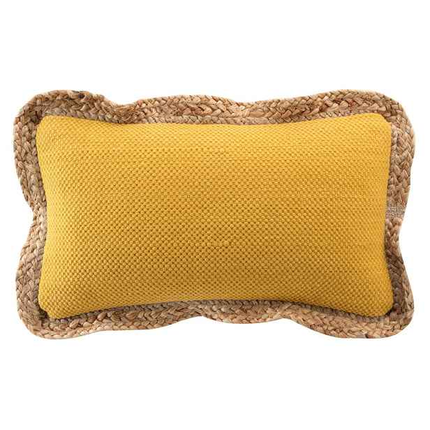Dekorační polštář s příměsí juty 30x50 cm Akina – douceur d'intérieur