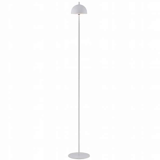 Bílá Led podlahová lampa moderní na terasu, do kanceláře, pokoje Bellis