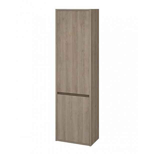 Koupelnová skříňka vysoká Cersanit CREA 40x140x25 cm dub mat S924-024