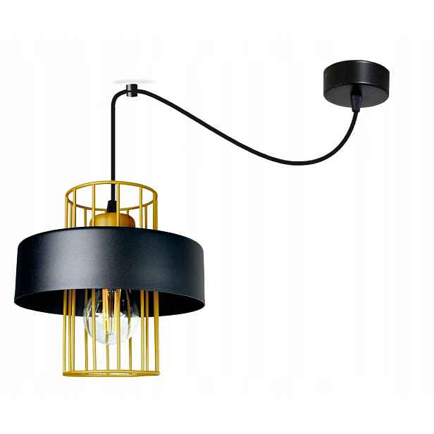 Závěsná Stropní Lampa Pavouk Loft Prestige 1 do obývacího pokoje nad stůl