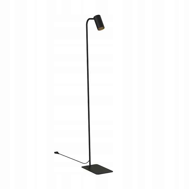 Moderní Led podlahová lampa Mono 7717 Černá Ocel Nowodvorski