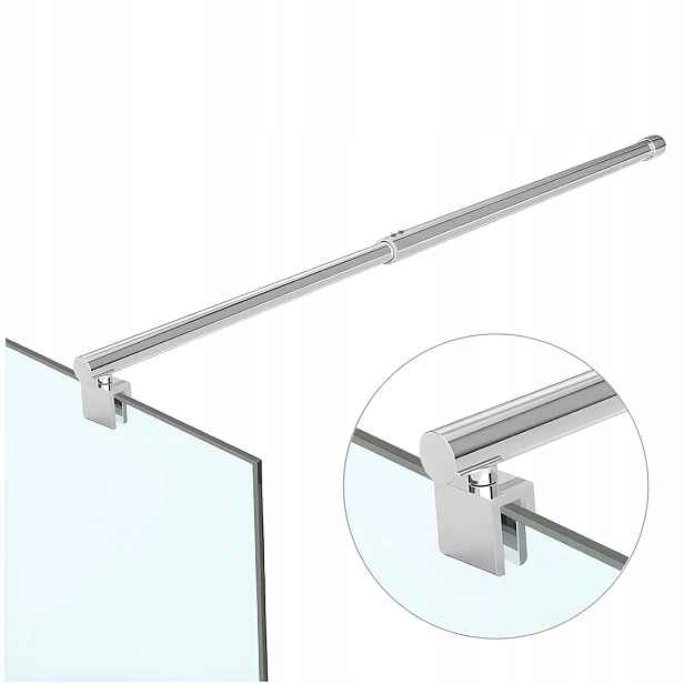 Stabilizátor Sprchové Kabiny Je Nastavitelný Od 75 Do 125 CM