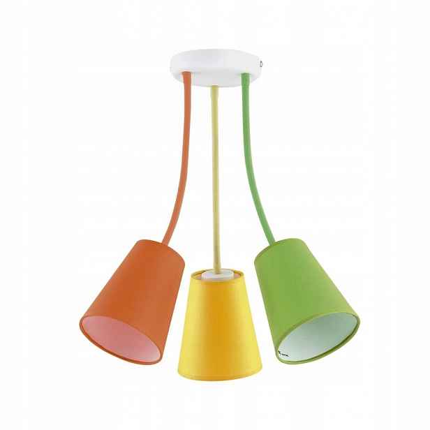 Stropní svítidlo Lustr Wire Kids Vícebarevný 3 Zdroje E27 Tk Lighting