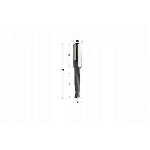 Cmt 311.055.11 Vrták Np Hw D=5,5 I=35 L=70 S=10x30 Rh