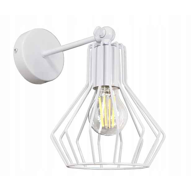 Nástěnná lampa Bell, bílá, nástěnná svítidla, loftové Led lampy