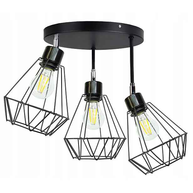 Lampa stropní Stropní Svítidlo Pohyblivý Lustr Vysoký Briliant
