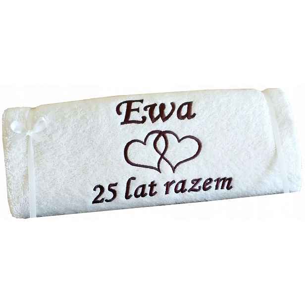 Dárek K Výročí Svatby Jubileum 10 25 30 35 40 45 50 Ručníky s věnováním