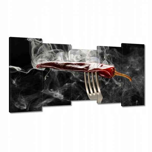 Obrazy 150x80 Ostrá chilli paprička