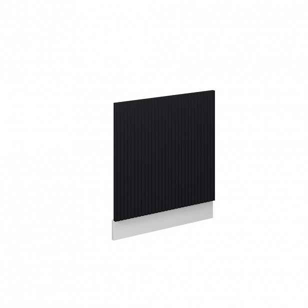 Vicco PŘEDNÍ PANEL Fame-Line Černý pruhovaný 60 cm bez pracovní desky