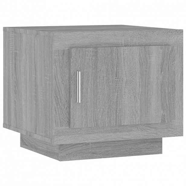 vidaXL Konferenční stolek šedý sonoma 51 x 50 x 45 cm kompozitní dřevo
