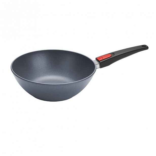Nepřilnavý wok Woll Diamond Lite s odnímatelnou rukojetí, 26 cm