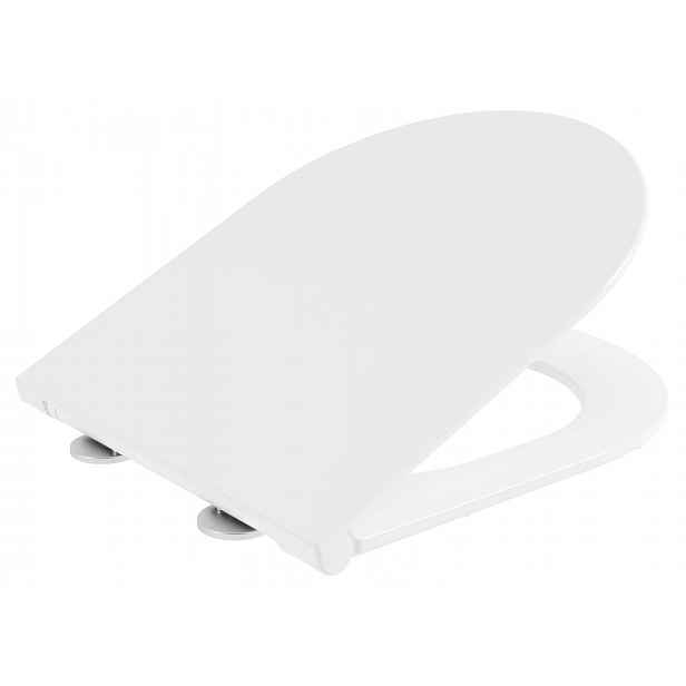 Sapho Paco - WC sedátko Slim, Soft Close, Easy Take, bílá PCS1014