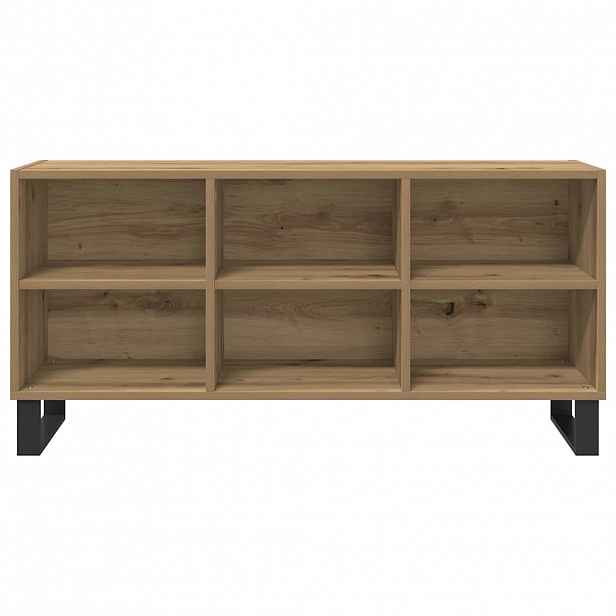 vidaXL Televizní skříň 103,5 x 30 x 50 cm Artisanový dub