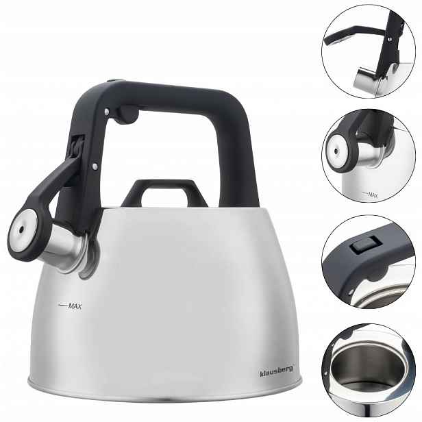 Konvice Klausberg 2,5L KB-7914 – klasika v moderním provedení Indukce plynu