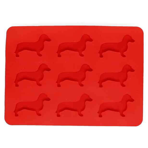 Silikonová forma na led Sausage Dog – Rex London