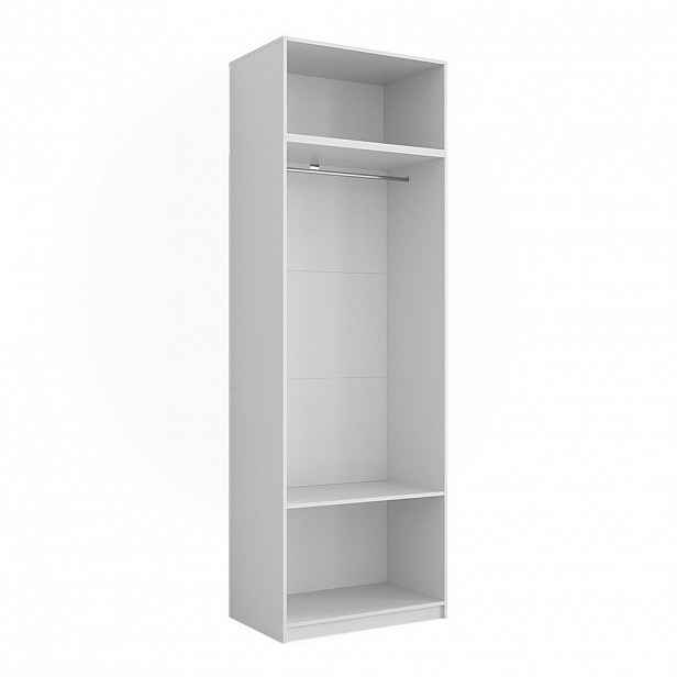 Vicco ŠATNÍ SKŘÍŇ Elmo Bílá 80 x 50 cm Sada 2 kusů