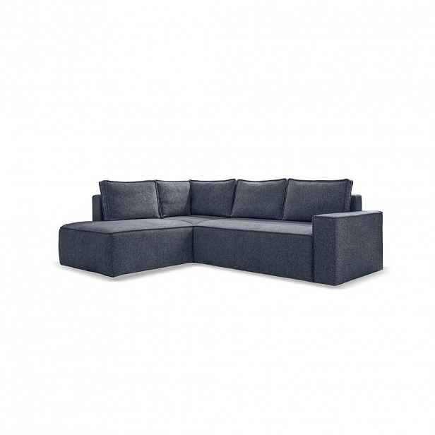 MID.YOU ROHOVÁ SEDAČKA, textil, tmavě modrá