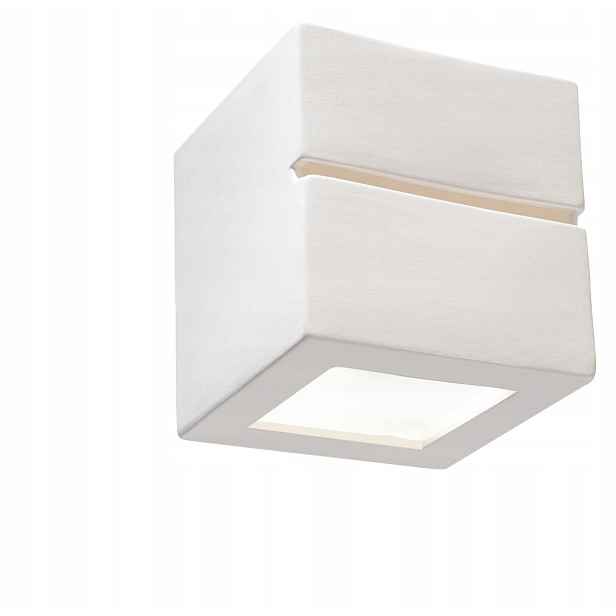Nástěnné svítidlo Sollux Keramické Bílé Leo SL.0230 IP20
