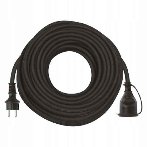 Prodlužovací Kabel IP44 1 zásuvka 30 m 3×1,5 mm guma Emos