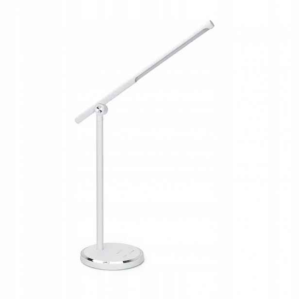 Skládací Led stolní lampa bílá 7W Eyes protect