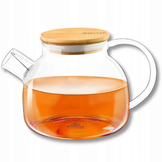 Skleněná konvice na čaj, na vaření, se sítkem, víko, 950 ml Wilmax