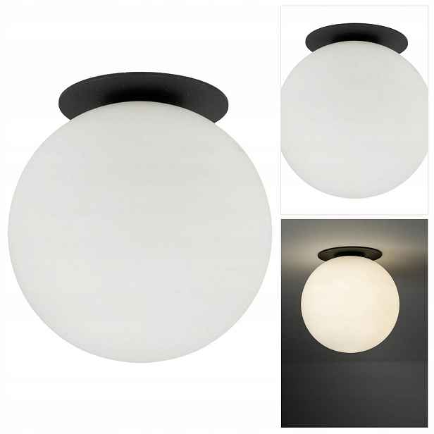 Vestavěné černé svítidlo Vox s nadčasovým designem v kuchyni Tk Lighting