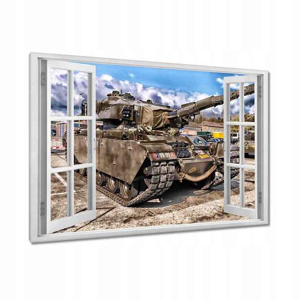 Obrazy 90x60 Tank Militaria Tank