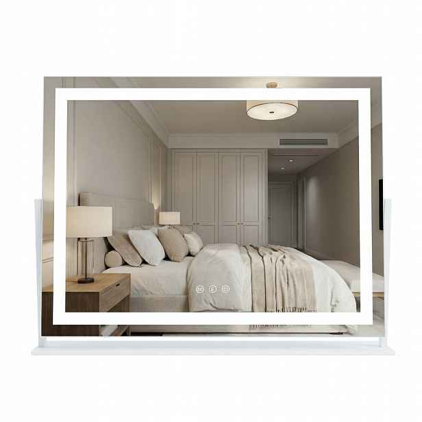 Rea Zrcadlo Led Studio S White 58x45 cm