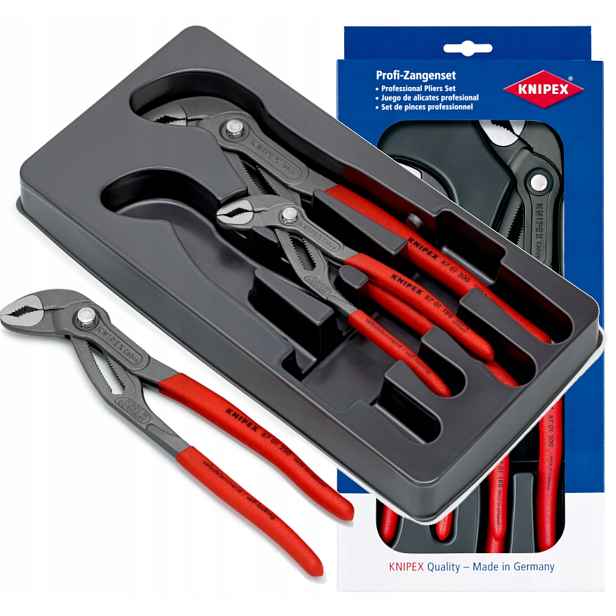 Sada nastavitelných kleští 3 ks 20 09 V02 Knipex
