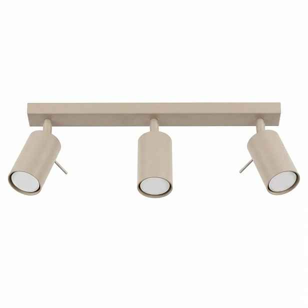 Sollux Lighting stropní svítidlo taupe lišta 3x gu10 45 cm ring