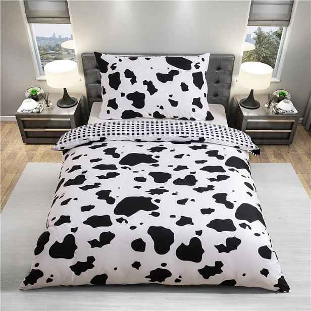 TP Microtop povlečení 140x200+70x90 Cow