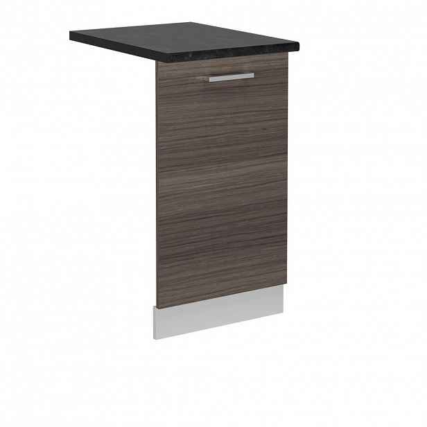 Vicco ČELNÍ PANEL MYČKY R-Line Ušlechtilá šedá 45 cm , PD Antracit