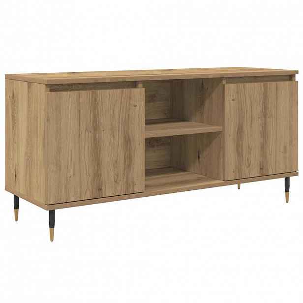 vidaXL Televizní skříň 104 x 35 x 50 cm Artisanový dub