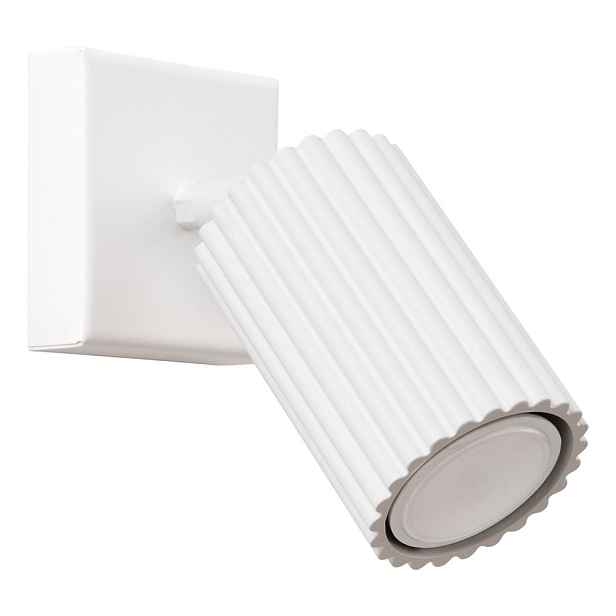 Bílé bodové svítidlo 8x16 cm Gleam – Sollux