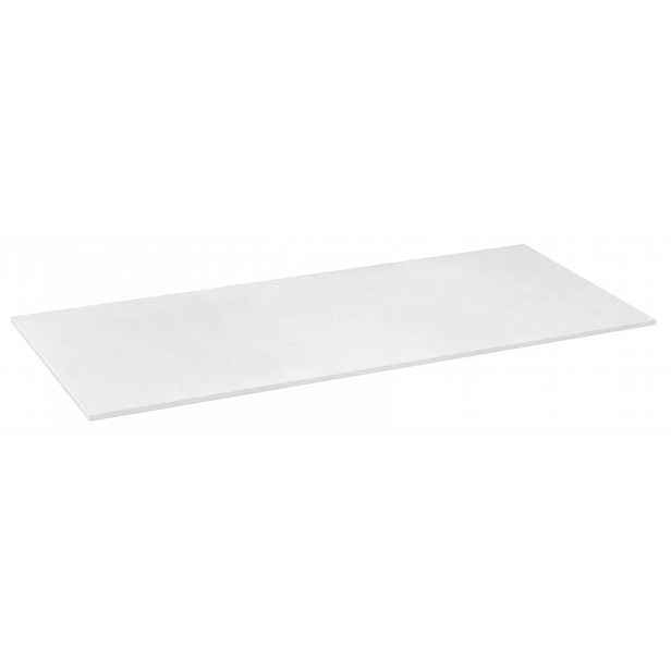 Sapho Skara - Deska pod umyvadlo 101x46 cm, matná bílá CG029-0101