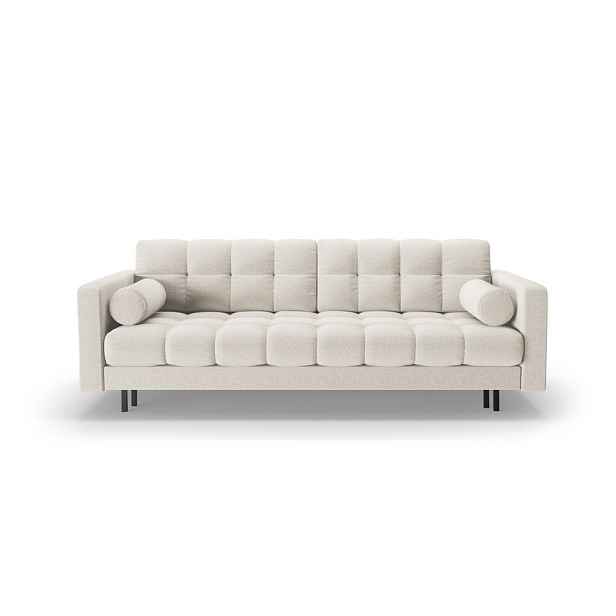 Krémová rozkládací/s úložným prostorem pohovka 222 cm Bali – Cosmopolitan Design