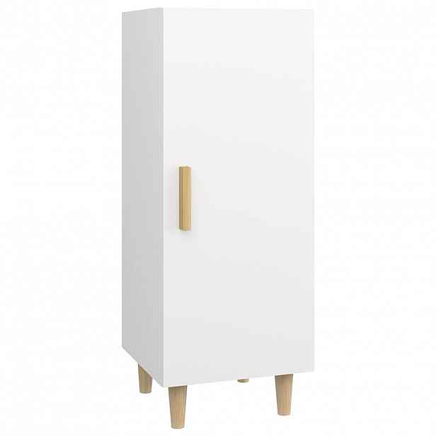 vidaXL Příborník bílý 34,5 x 34 x 90 cm kompozitní dřevo