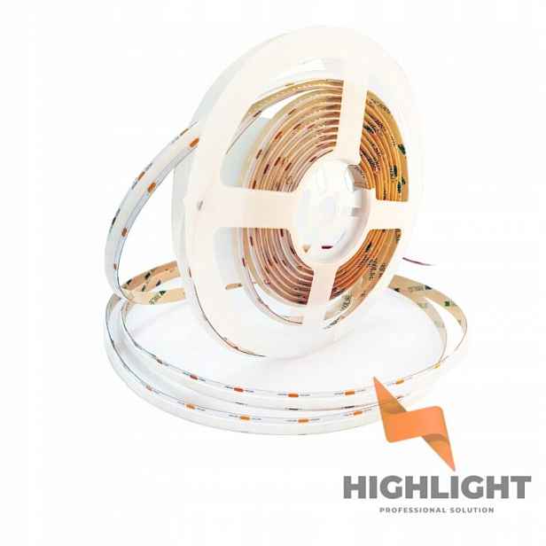 Led páska Cob Sob 24V 9,6W Highlight 308 LED/m Studená 6500K 10 m