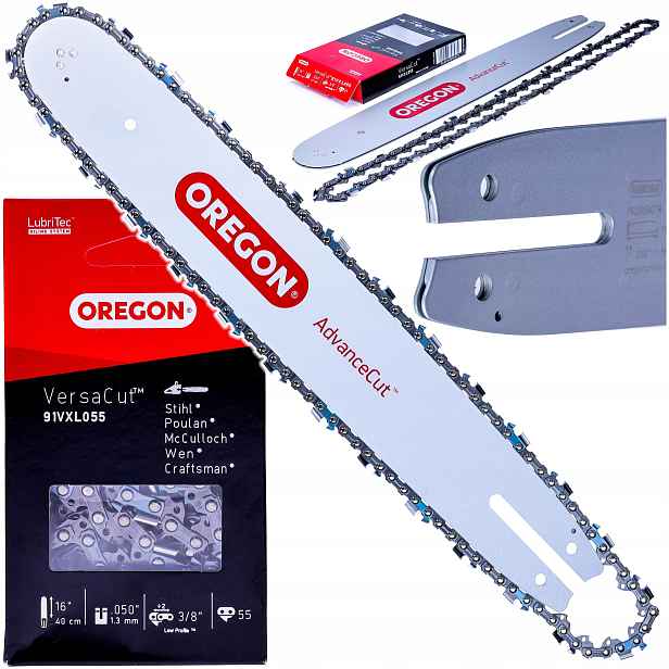 Vodítko Oregon 16" 40 CM 3/8" 1.3 55OG Pro Stihl MS180 MS210 MS211 Řetěz