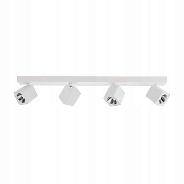 Aveiro, Moderní bílá lampa 4 pohyblivé Led světlomety 20W 2000LM 4000K
