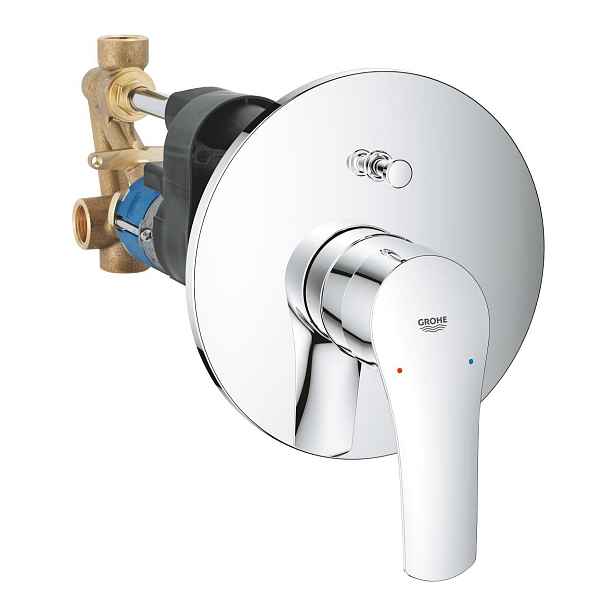 Baterie vanová podomítková Grohe Eurosmart 2-cestná chrom 33305003