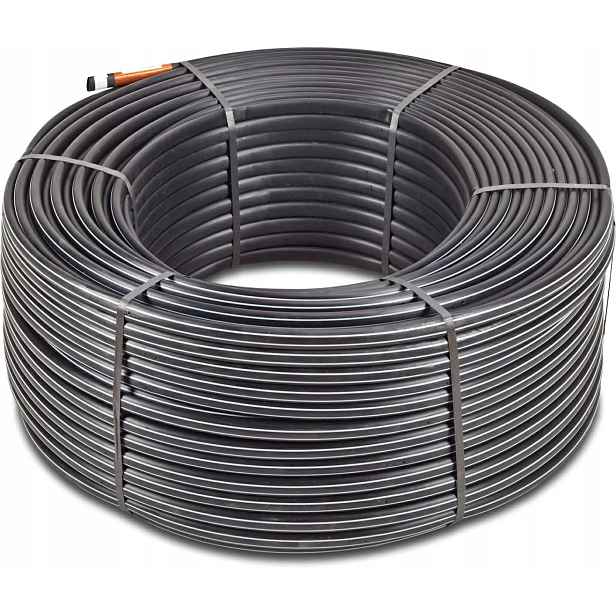 Kapková závlaha Pe 16 mm 1,6 l/h 33 cm černá 100 m typ s kompenzací
