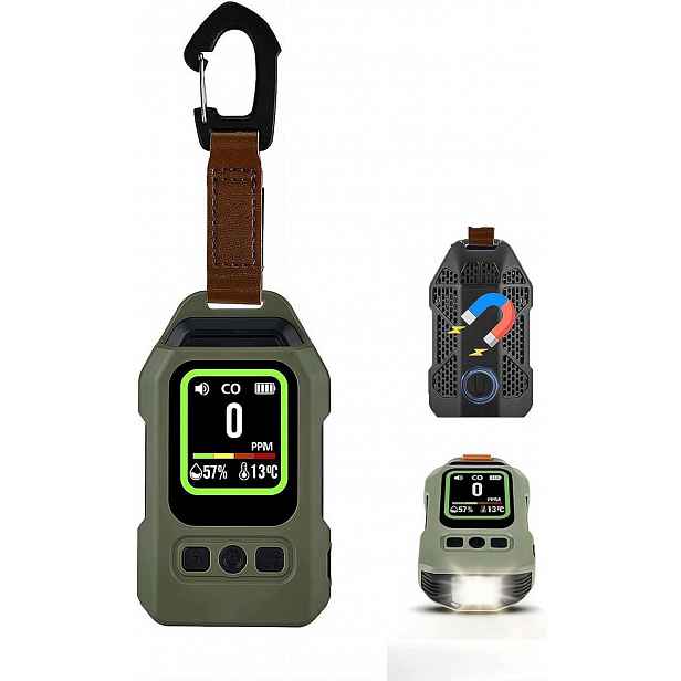 Měřič kvality vzduchu ViO TK-69 přenosný detektor 3v1 s LCD