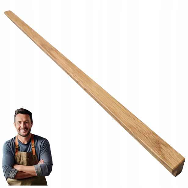 Nábytková Úchytka Dřevěný pro skříňku Bato 512/555 mm Dubový