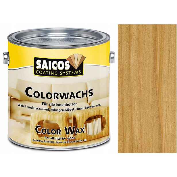 Saicos Colorwachs Vosk Barevný dub 3058 0,75L