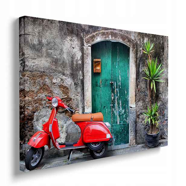 Obraz na plátně Krajina Itálie premium na zeď ložnice 80x60 cm