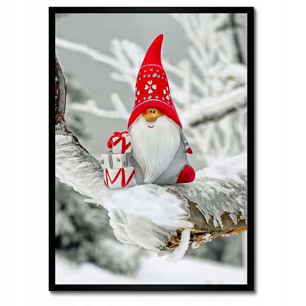 Plakáty v rámu 50x70 Santa Claus