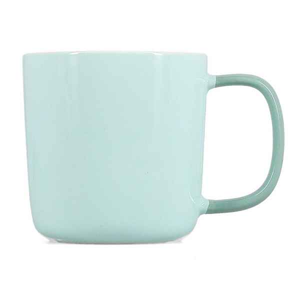 Modrý hrnek z kostního porcelánu 370 ml Mae – ONA
