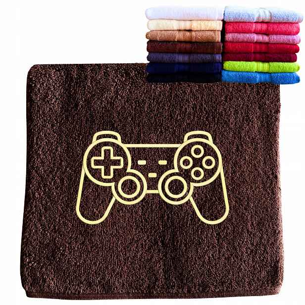 Dárek pro hráče k svátku Gamera Pad Playstation xbox ps 5 Velký Ručník